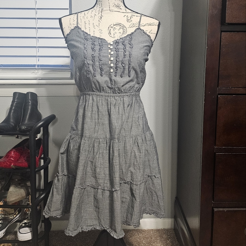 Freebird Chambray Denim Dress